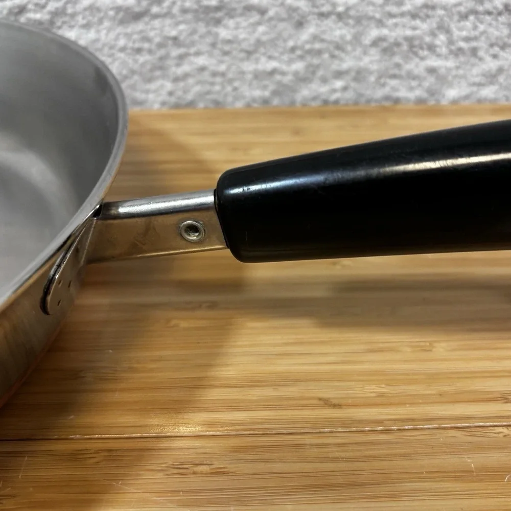Vtg Revere Ware 1801 Copper Bottom 10